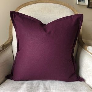 Aubergine Pillow Covers